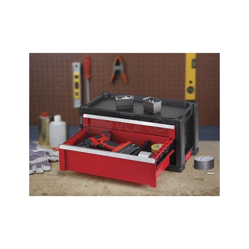 Keter 2 drawer tool rack – 3