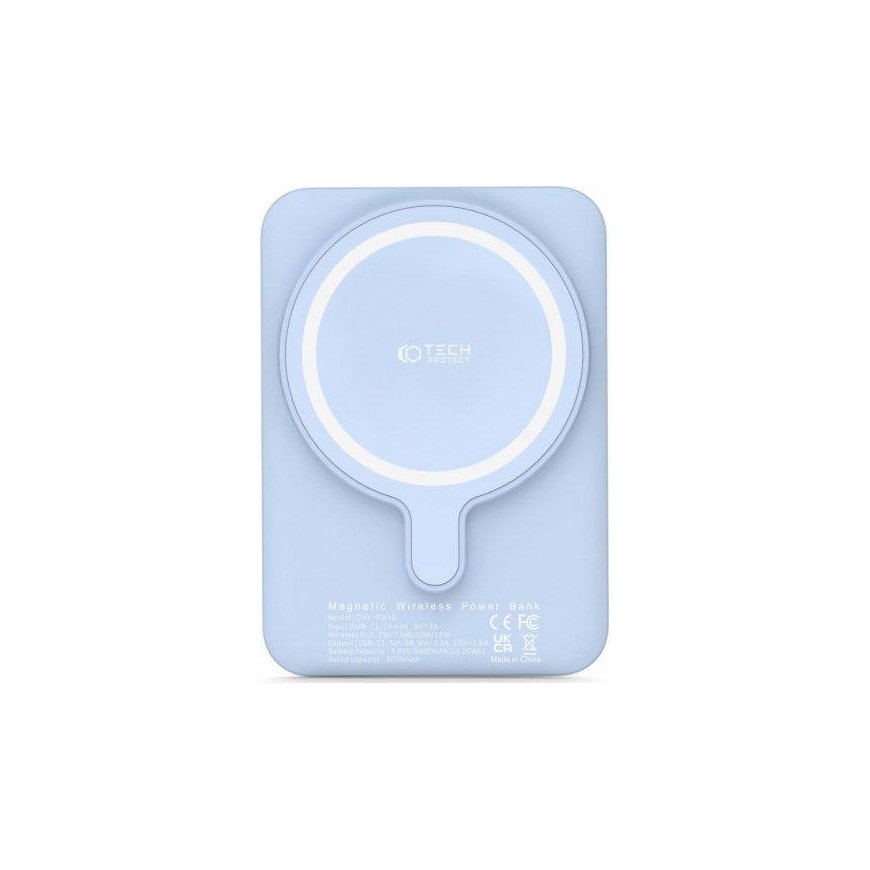 Powerbank Tech-Protect PB10 LifeMag 5000 mAh Mėlyna – 2
