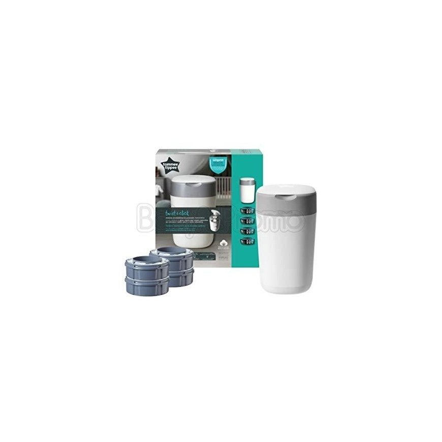 TOMMEE TIPPEE sangenic container for diapers Twist and Click Tub, with 4 cartridges, 85102002 – 2