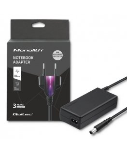 QOLTEC 50084 Laptop AC power adapter HP Compaq 90W 18.5V 4.9 A 7.4x5.0+pin