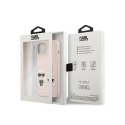 Karl Lagerfeld KLHMP13LSSKCI iPhone 13 Pro / 13 6.1" hard case light pink/light pink Silicone Ikonik Karl & Choupette Magsafe