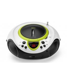 Lenco SCD-38-USB Asmeninis CD grotuvas Žalia