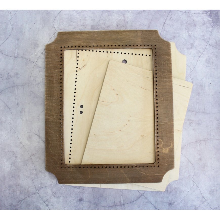 Beldizart Sale Frame brown rectangle large OR-250