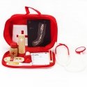 CLASSIC WORLD Little Doctor&39s Suitcase wooden set 19 pcs.