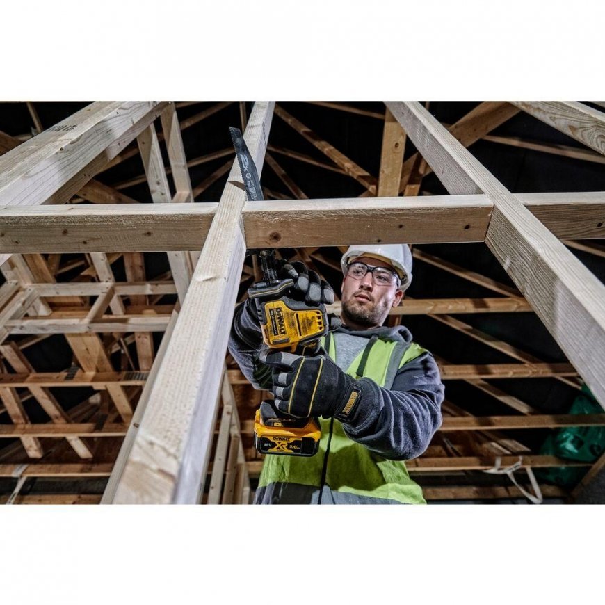 Akumulatorowa, bešepetėlinis pilarka szablowa, 18V Li-lon 2x5,0Ah DeWalt [DCS369P2-QW] – 3