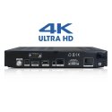 Ab Com AB Cryptobox 800 Digital Satellite Receiver and Media Player 2 in1 UHD/AB CR800UHD 4K - UHD Receiver 2160p Full HD