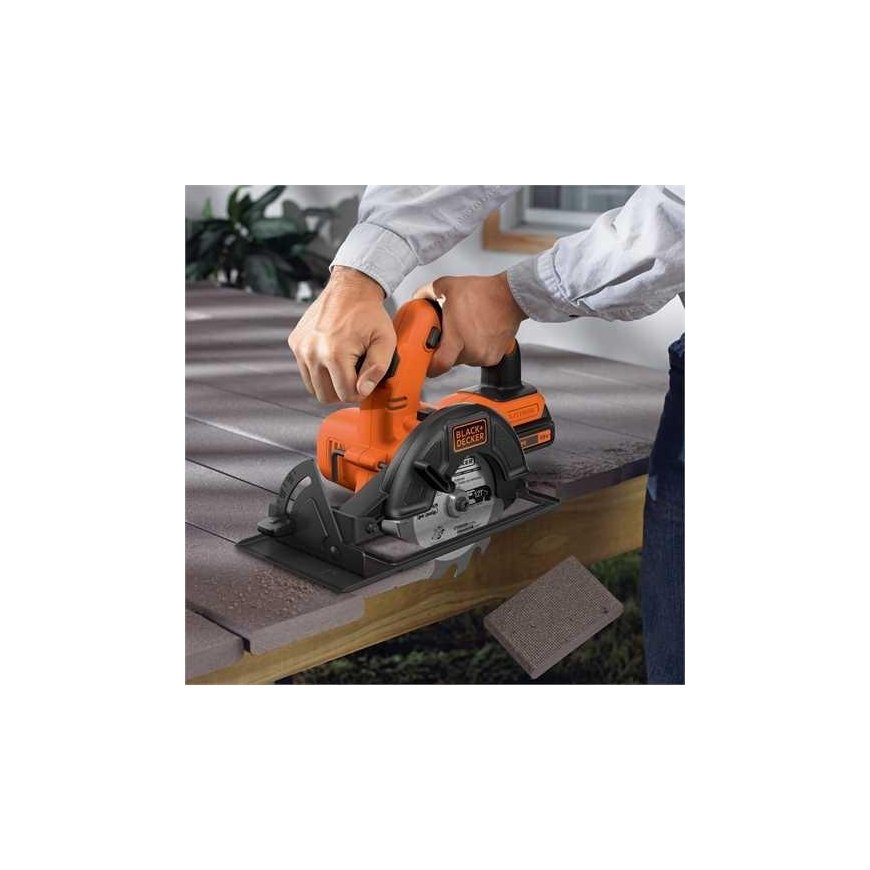 Black & Decker BDCCS18 14 cm Black, Red 3700 RPM – 3