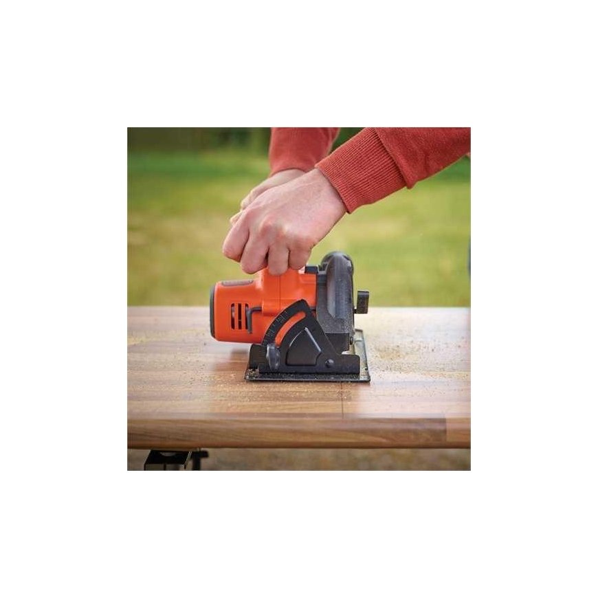 Black & Decker BDCCS18 14 cm Juodas, Raudona 3700 RPM – 4