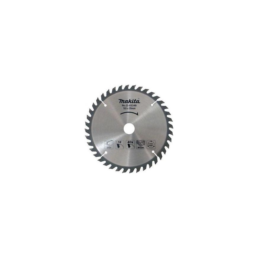 Makita D-44753 TCT saw 165X2X20mm 20/20/18°