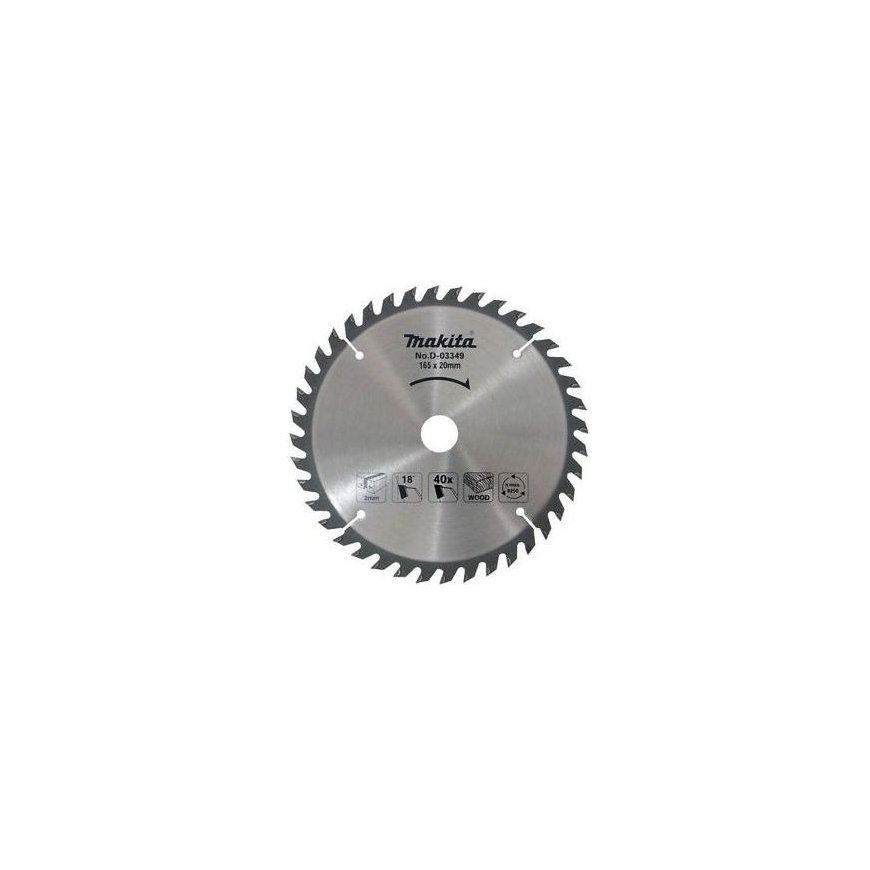 Makita D-44753 TCT saw 165X2X20mm 20/20/18° T16/24/40 Standard wood – 2
