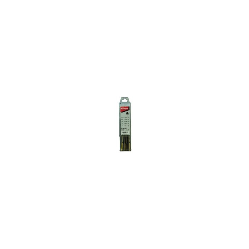 Grąžtas Makita D-40593 SDS-PLUS Grąžtų Komplektas (5x110mm x2 6x110mm x2 6x160mm x2 8x110mm x2 8x160mm x2) – 2
