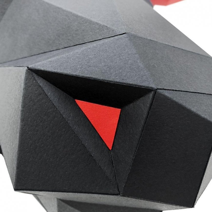 Beldizart Wizardi 3D Papercraft Kit Bull PP-1BUL-2BR – 5