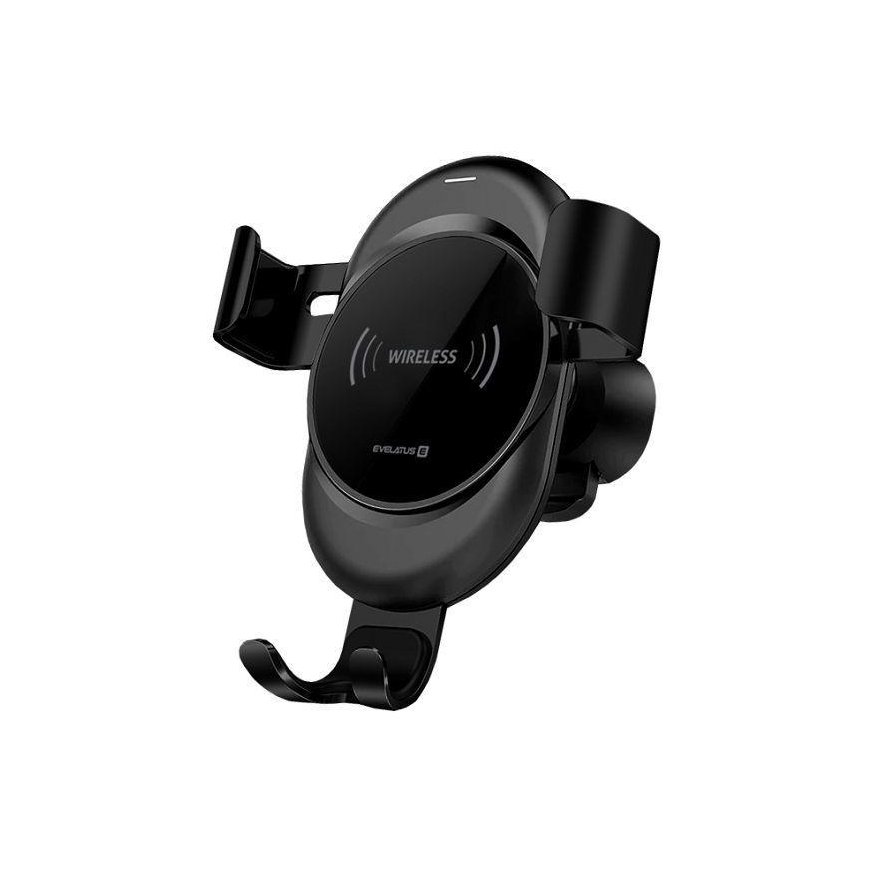 Evelatus Gravity Car Holder with Wireless Charger WCH02 Black – 3