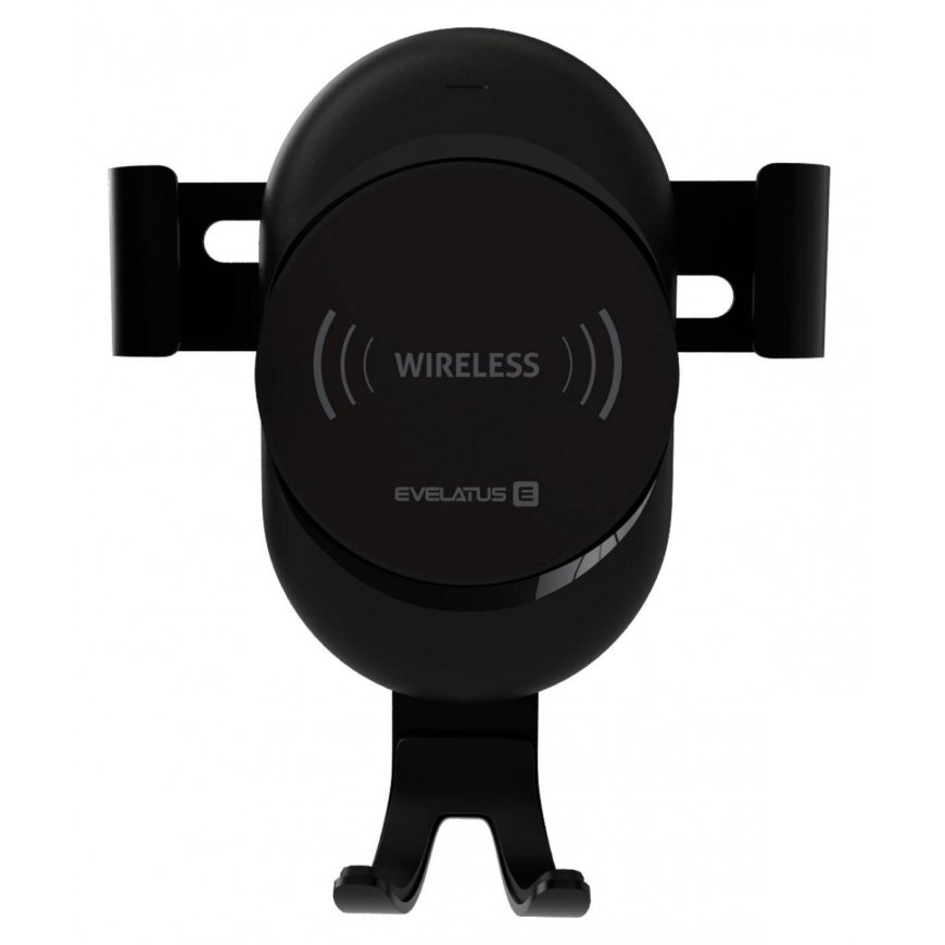 Evelatus Gravity Car Holder with Wireless Charger WCH02 Black – 4
