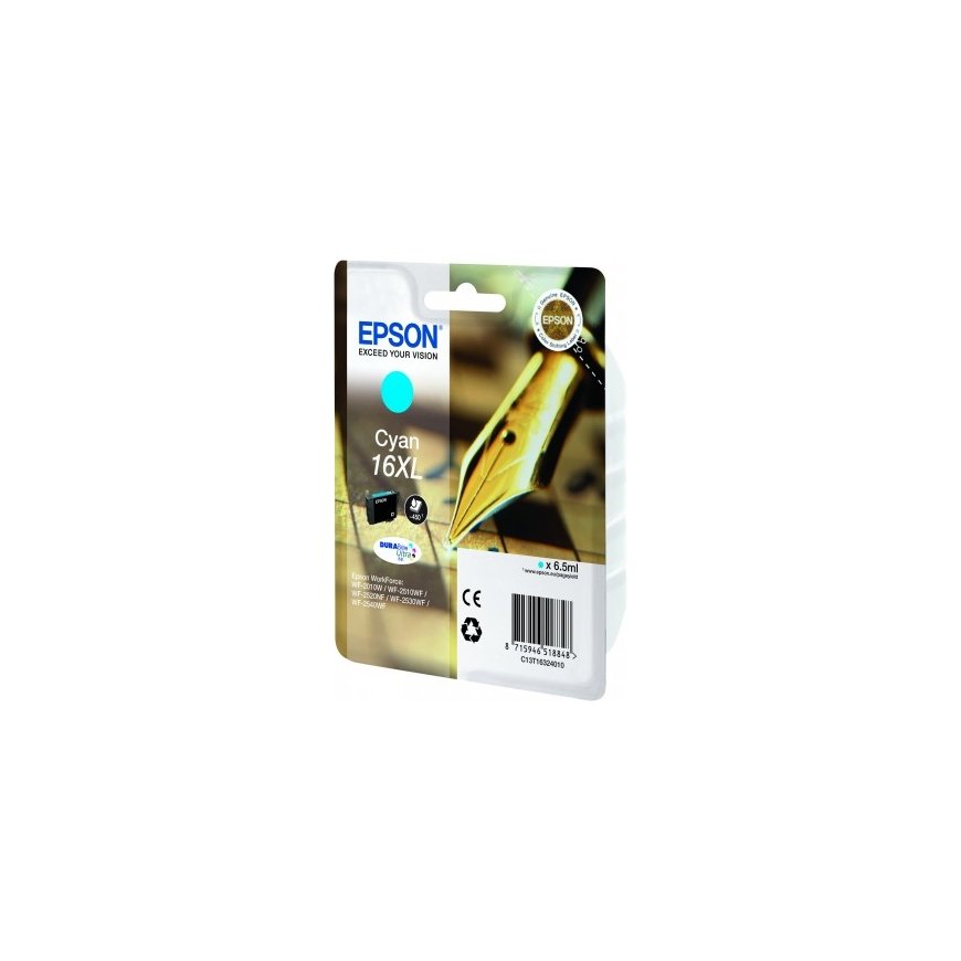 Epson Pen and crossword Singlepack Cyan 16XL DURABrite Ultra Ink – 2