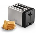 Bosch TAT4P420DE toaster 2 slice(s) 970 W Black, Silver