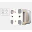 Media-Tech PET AUTO-BUFFET - Mechanical dry food dispenser for dogs or cats, controlled by the pet, white Media-Tech PET AUTO-BUFFET - Mechanical dry food dispenser for dogs or cats, controlled by the pet, white