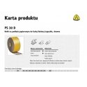 Klingspor Abrazyvinis popierius ps30d, plotis 115 mm, storis 120 (45932 bm), 50 m ritinys Klingspor Abrazyvinis popierius ps30d, plotis 115 mm, storis 120 (45932 bm), 50 m ritinys