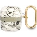 Guess Marble Strap Collection Protective Case for AirPods, Gray Guess Marble Strap Collection Protective Case for AirPods, Gray