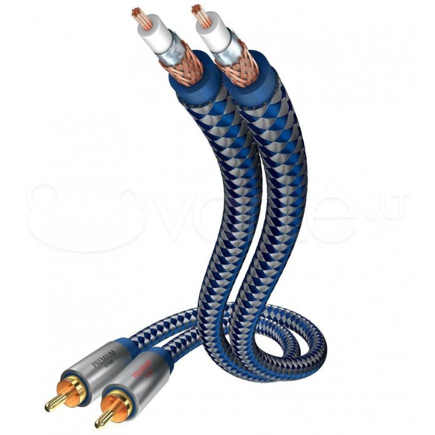 Verschiedene InAkustik in-akustik 0040403 - 2 x RCA - 2 x RCA - Copper - 3 m - Blue – 2