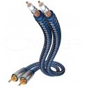 Verschiedene InAkustik in-akustik 0040403 - 2 x RCA - 2 x RCA - Copper - 3 m - Mėlyna Verschiedene InAkustik in-akustik 0040403 - 2 x RCA - 2 x RCA - Copper - 3 m - Mėlyna