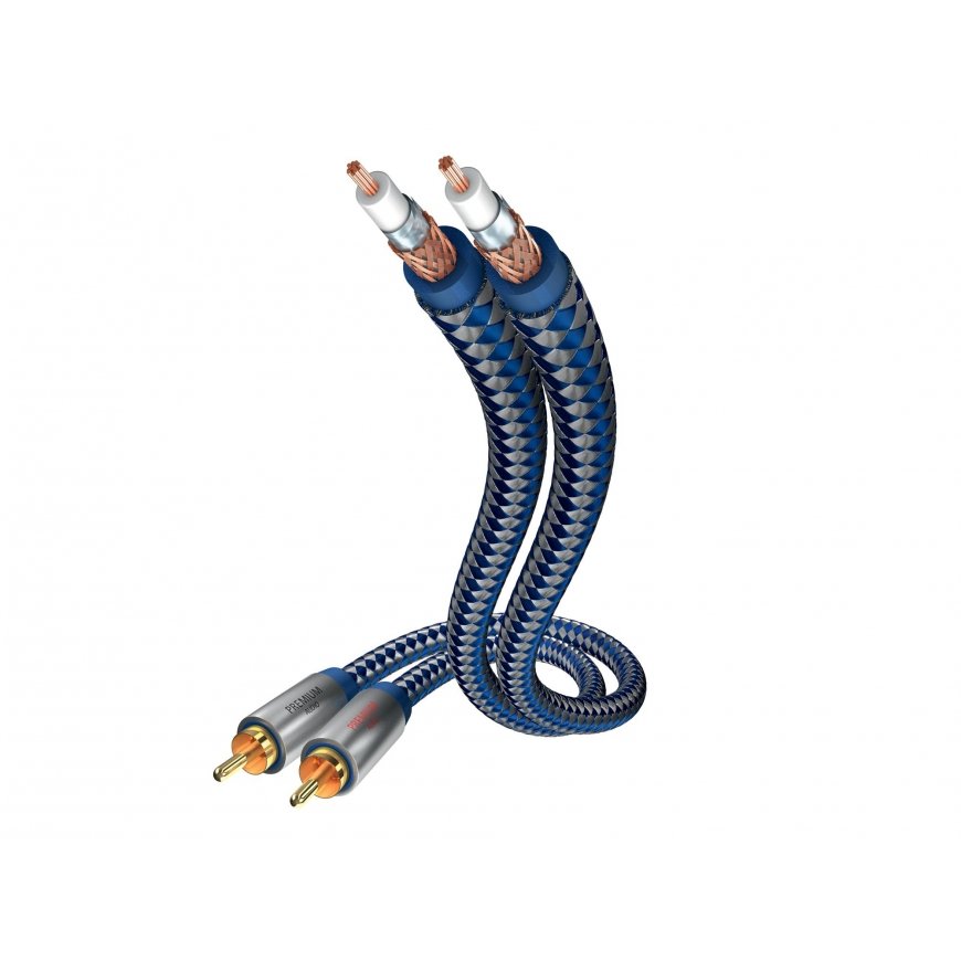 Verschiedene InAkustik in-akustik 0040403 - 2 x RCA - 2 x RCA - Copper - 3 m - Blue – 3