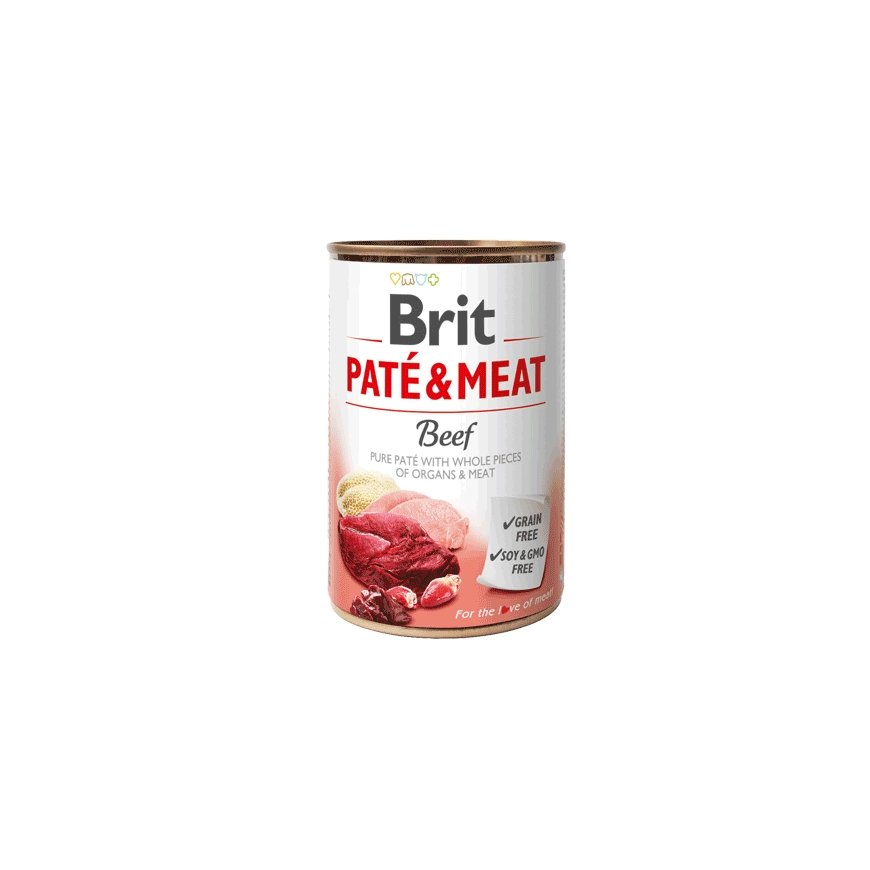 BRIT Paté & Meat ar liellopu gaļu - 400g