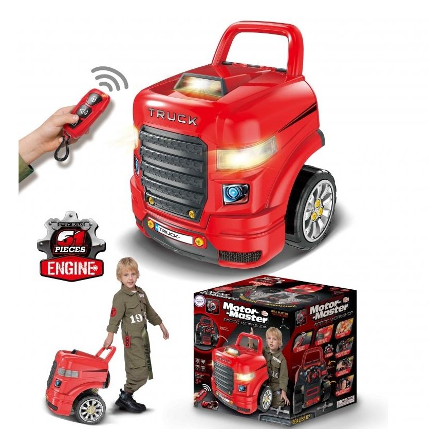 Woopie Young Mechanic Truck Repair Kit and Accessories 61 pcs.