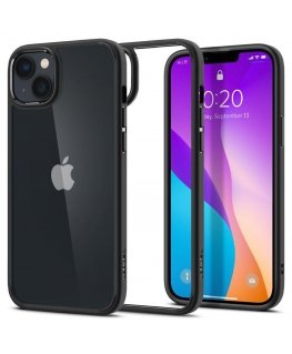 Case Spigen ULTRA HYBRID "IPHONE 14" MATTE BLACK