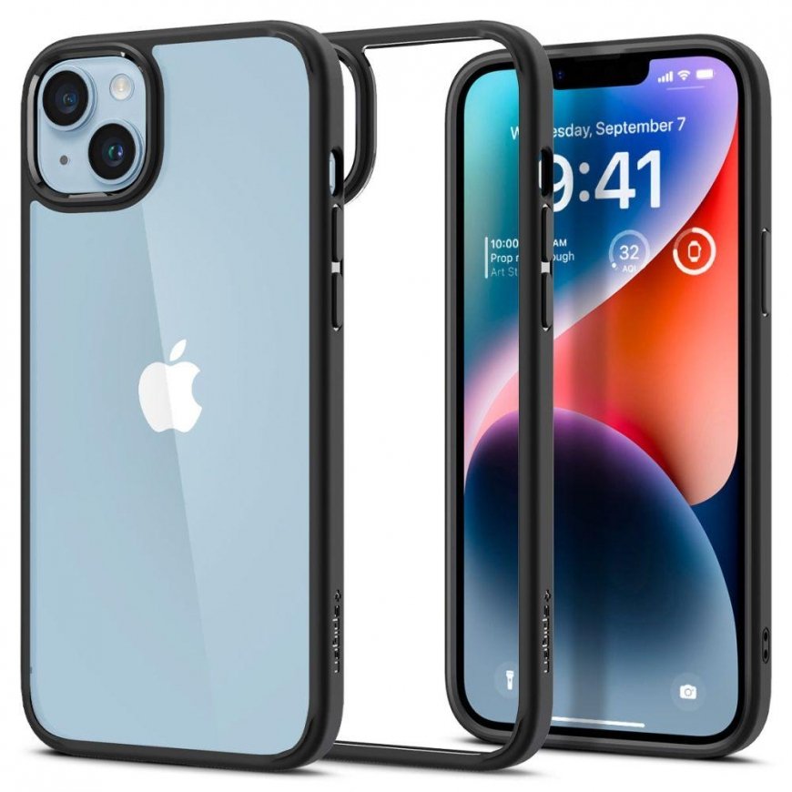 Case Spigen ULTRA HYBRID "IPHONE 14" MATTE BLACK – 3