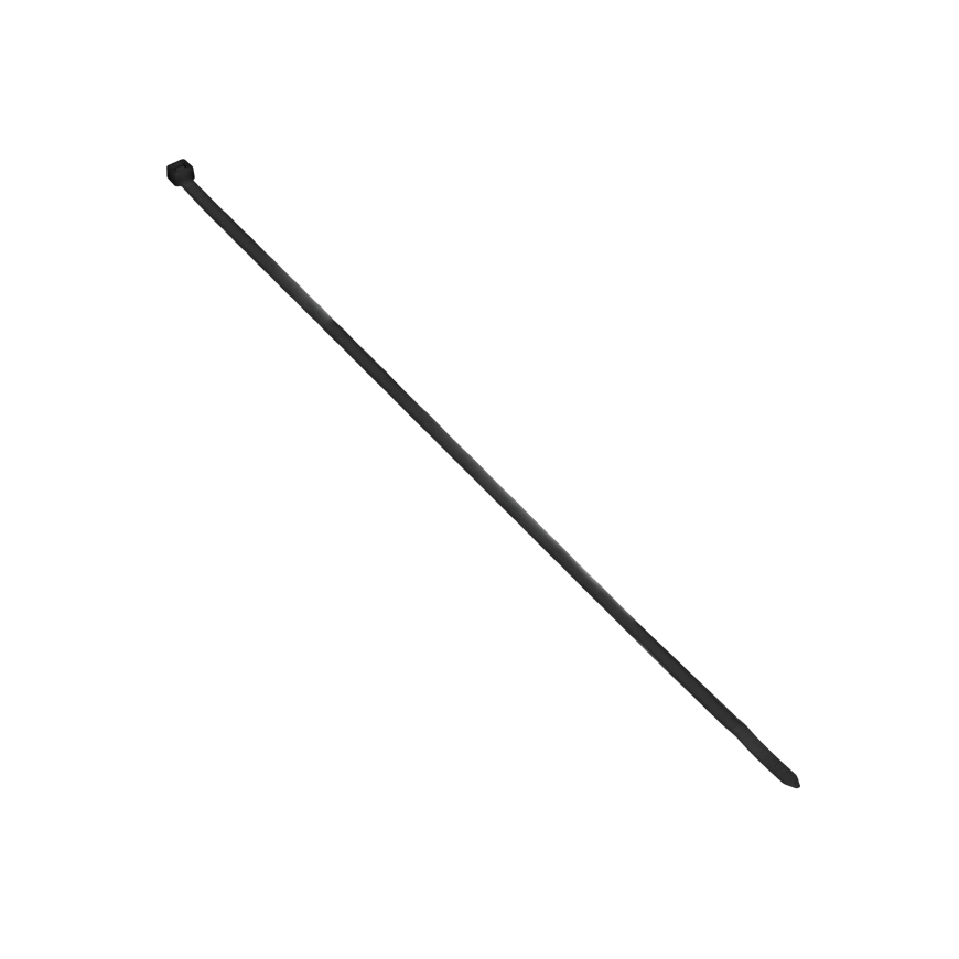 Orno Cable tie, black, UV resistant