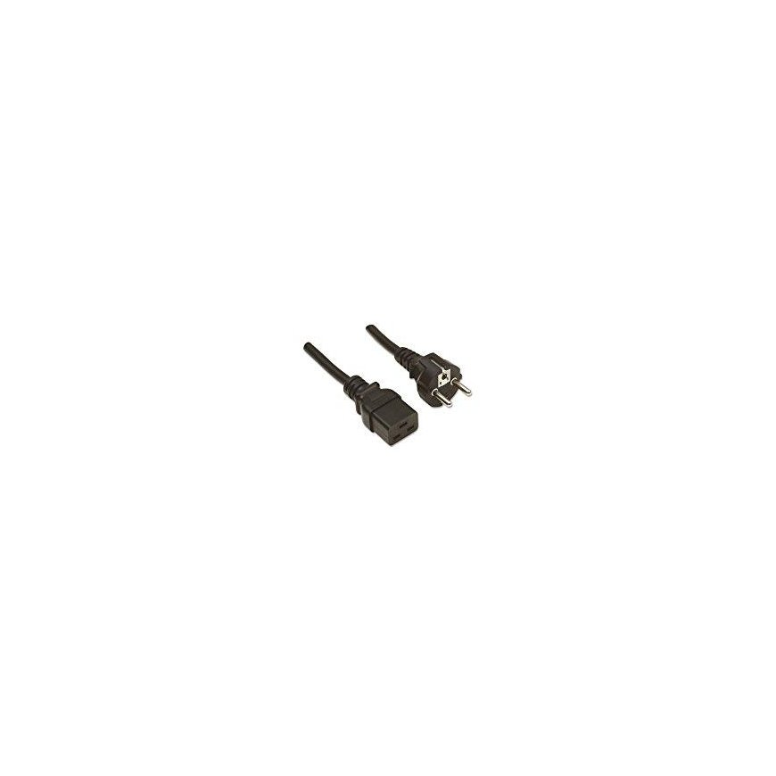 MANHATTAN 302821 Manhattan Power kabelis IEC320 Schuko to C19 16A 2,5m juodas – 3