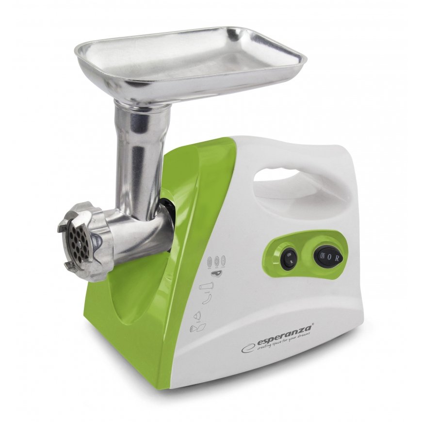 Mėsmalė Shaver skirta grinding meat Esperanza Meatball EKM012G (600W, žalias spalva, baltos spalvos) – 2