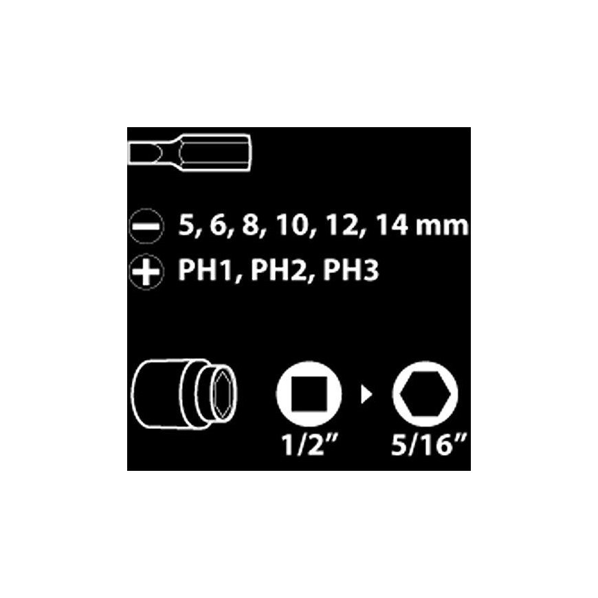 Neo 1/2 "Smūginis atsuktuvas (04-250) – 3