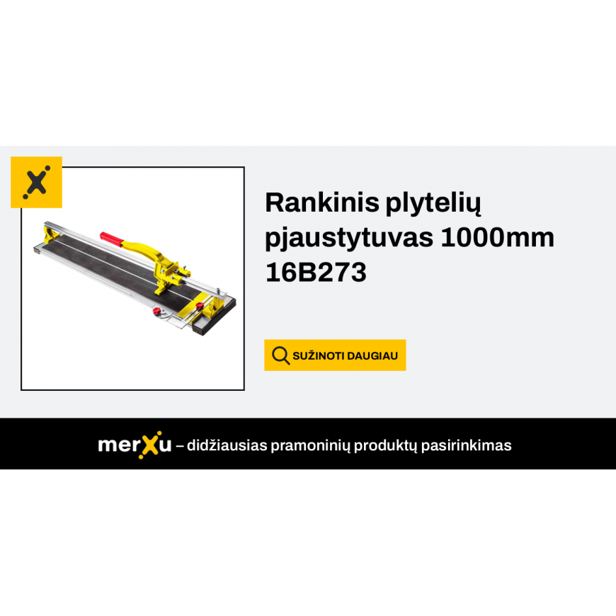 Plytelių pjaustytuvas Topex 1000mm (16B273) – 2