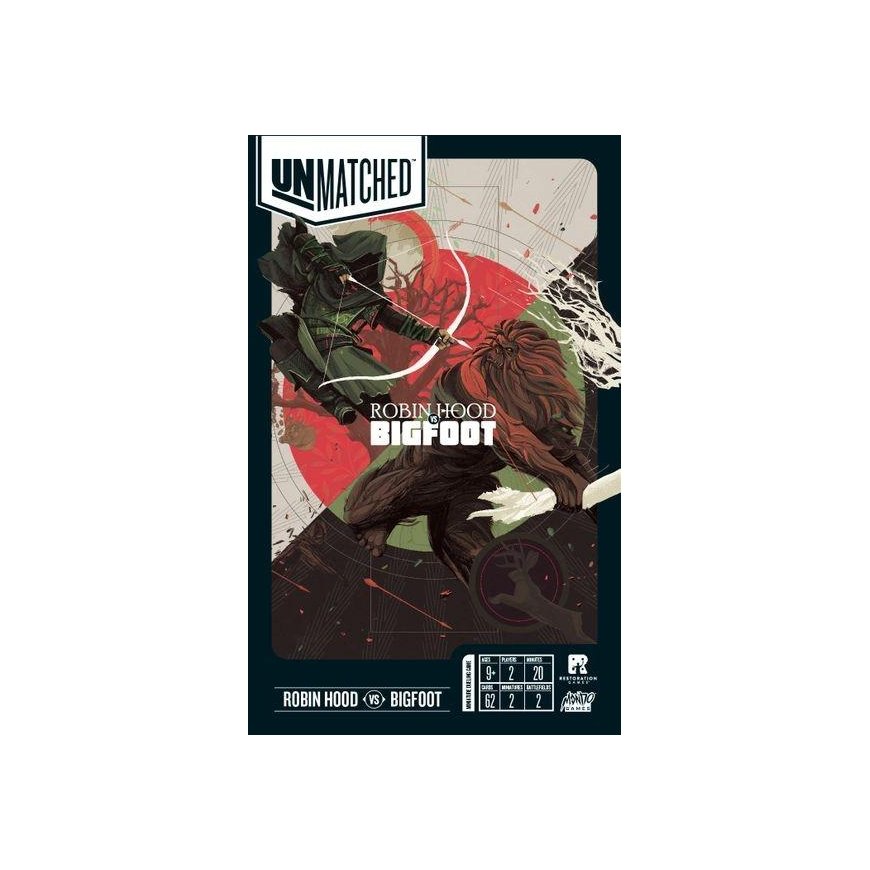 Iello Unmatched: Robin Hood Vs. Bigfoot