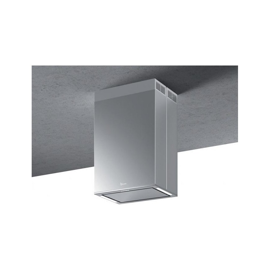 Erdvinis kvadratinio vamzdžio formos gartraukis Baraldi Ginza Island 60x43cm 700m3/h – 2