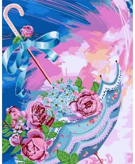 Beldizart Wizardi Painting by Numbers Kit Umbrella 40x50 cm R006