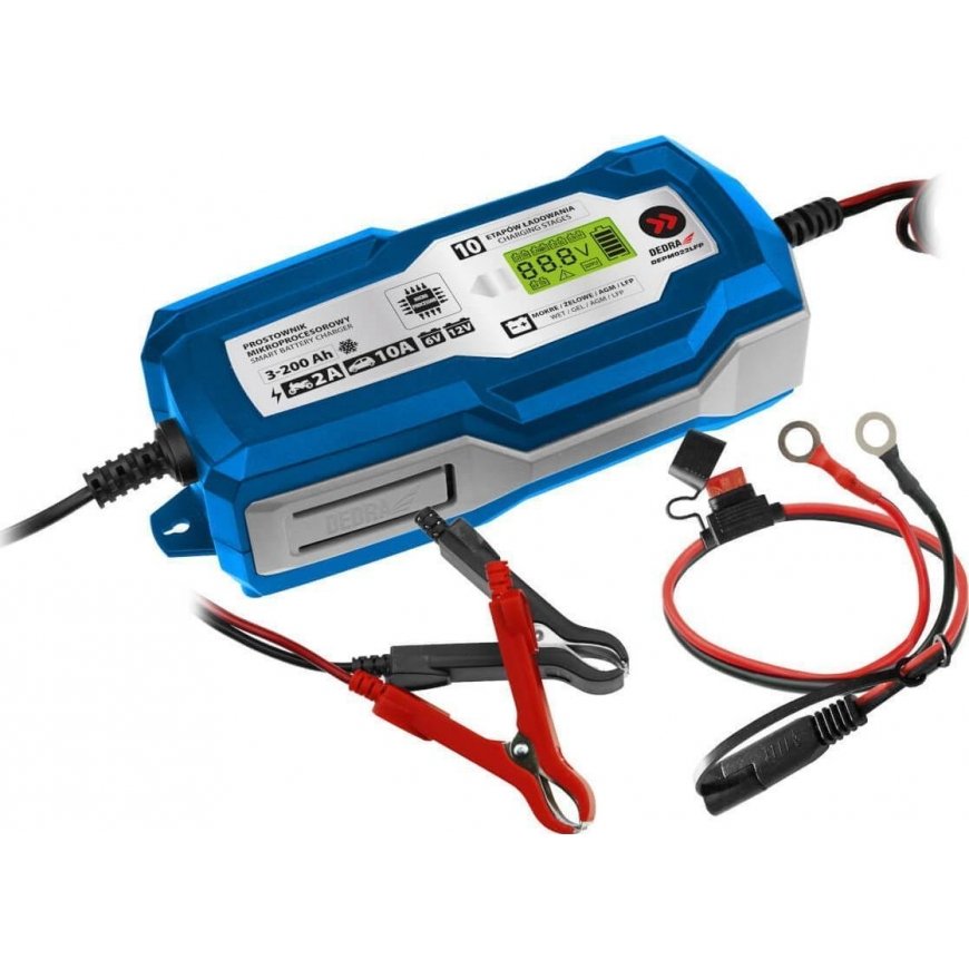 Dedra microprocessor rectifier 10A, LCD, 6