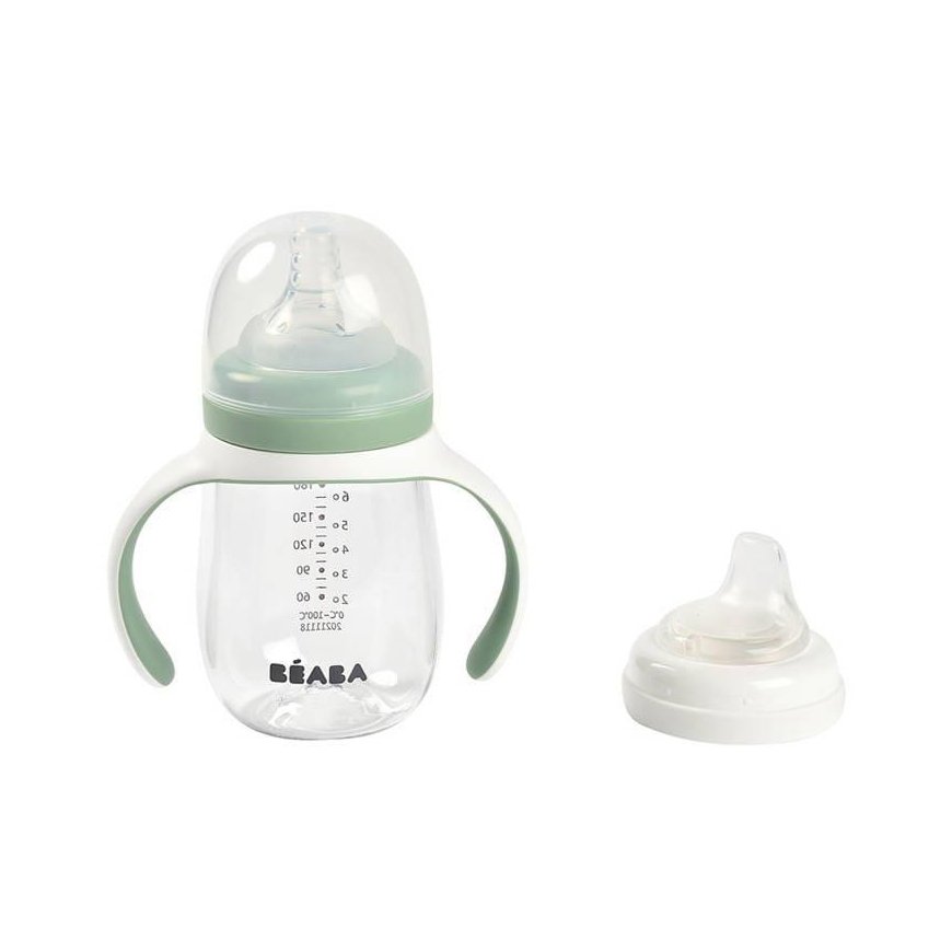 BEABA MOKOMASIS BUTELIUKAS-GERTUVĖ 2IN1, 210 ML, SAGE Žalias – 5