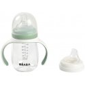 BEABA MOKOMASIS BUTELIUKAS-GERTUVĖ 2IN1, 210 ML, SAGE Žalias BEABA MOKOMASIS BUTELIUKAS-GERTUVĖ 2IN1, 210 ML, SAGE Žalias