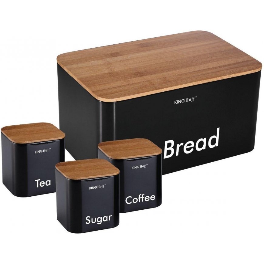 King Hoff KINGHOFF BAKERY + 3 KITCHEN CONTAINERS KH-1086