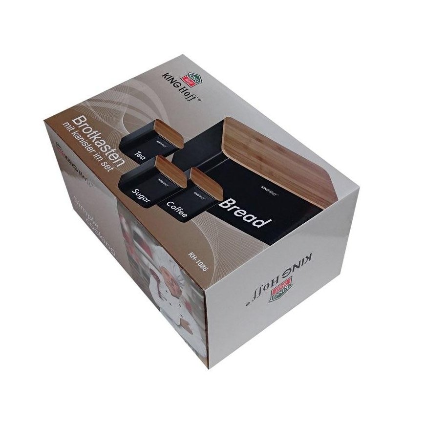 King Hoff KINGHOFF BAKERY + 3 KITCHEN CONTAINERS KH-1086 – 5