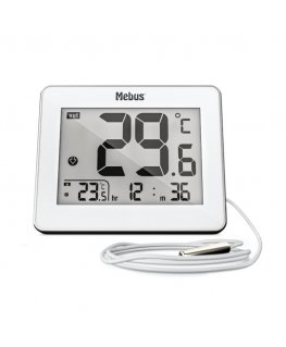 Mebus 01074 Electronic environment thermometer Indoor/outdoor White
