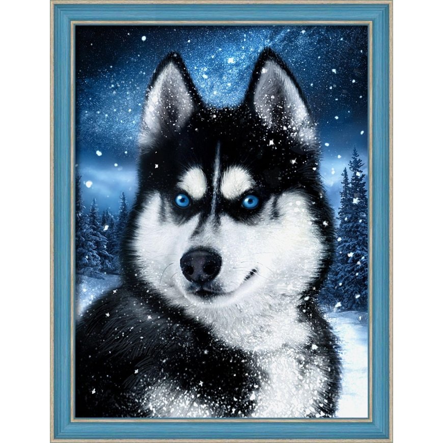 Beldizart Snow Husky 30x40 cm AZ-1804