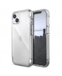 Raptic X-Doria Air Case for iPhone 14 Plus Armored Silver