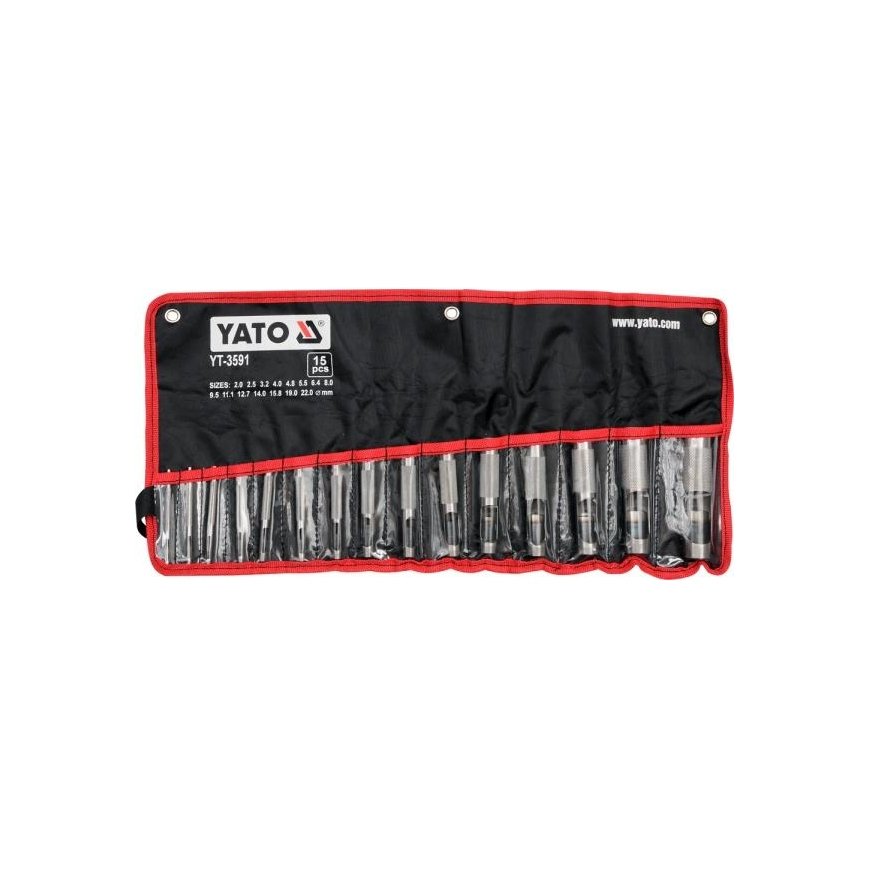 Yato Apply to the skin 2-22 mm 15 pcs. (YT-3591)