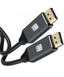 RoGer DisplayPort v1.4 8K UHD Cable 1.8m