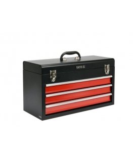 Yato tool box with 3 drawers YT-08873