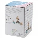 Viga Toys Viga PolarB Tortinė medinė su bandelių bandelėmis Kava 15 akc rinkinys
